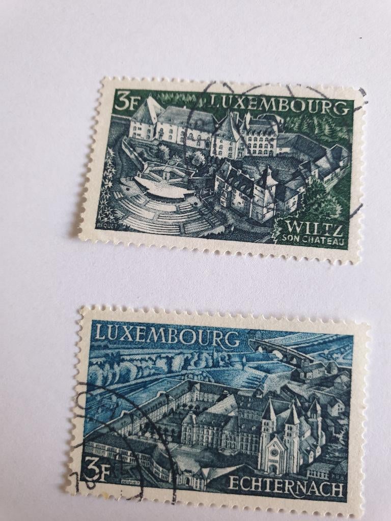 2722 luxemburg setje chateau wiltz, Verzenden, Luxemburg