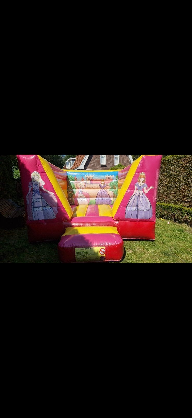 springkussen prinses, Hobby en Vrije tijd, Ophalen, Zo goed als nieuw, Overige