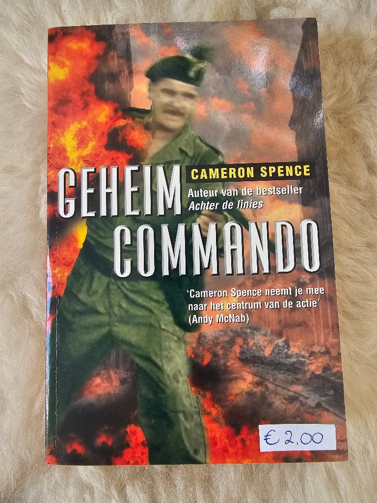 Cameron Spence - Geheim commando, Boeken, Ophalen of Verzenden, Zo goed als nieuw
