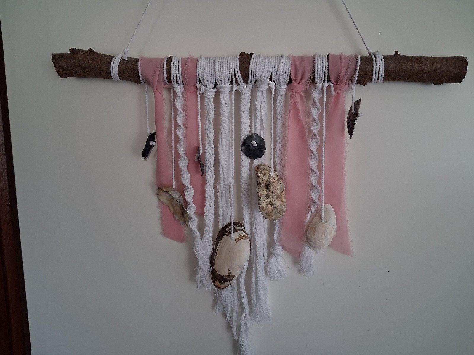 Macrame wandhanger, Ophalen of Verzenden, Nieuw, Handgemaakt, Wandhanger
