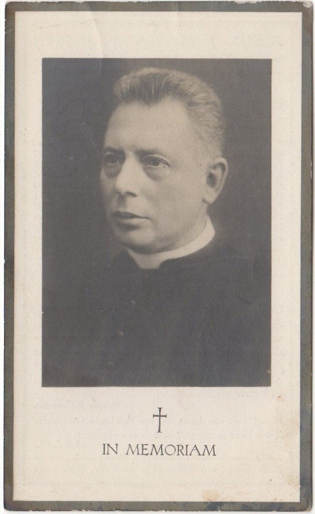 pastoor Jean Verheggen 1875 Sittard + 1936 Maastricht, 60 jr, Verzamelen, Verzenden