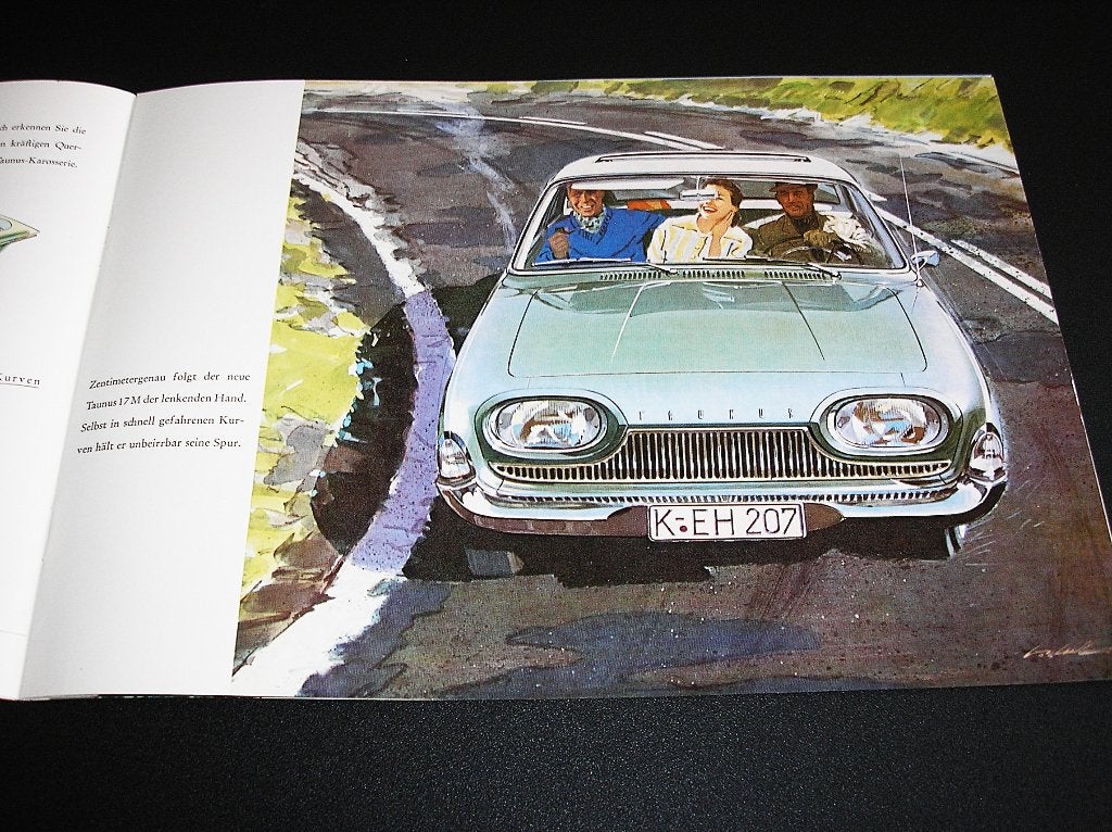 Ford Taunus 17M, die Linie der Vernunft, Duits, Ophalen of Verzenden, Gelezen, Ford