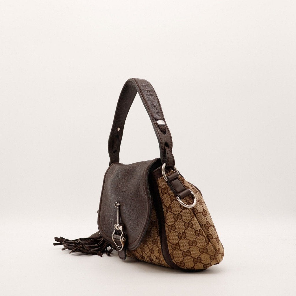 Gucci Techno Horsebit 29x22x13 cm hobotas, Verzenden, Gebruikt, Overige typen