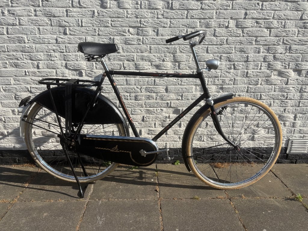 Gazelle Herenfiets - Klassiek model, Gebruikt, Fietsen en Brommers, Fietsen | Heren | Herenfietsen, Ophalen, Terugtraprem, Gebruikt