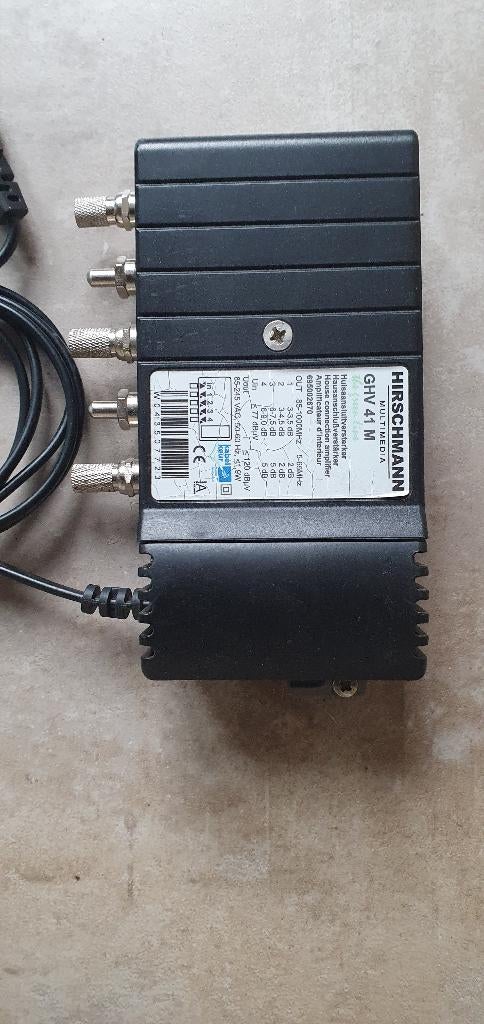 Hirschmann audio- antenneversterker, Ophalen of Verzenden, Gebruikt, Minder dan 2 meter, Overige kabels
