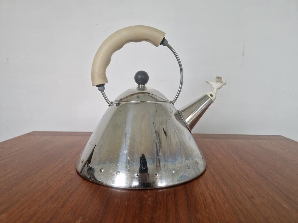 Alessi micheal graves bird fluitketel vintage design. , Ophalen of Verzenden