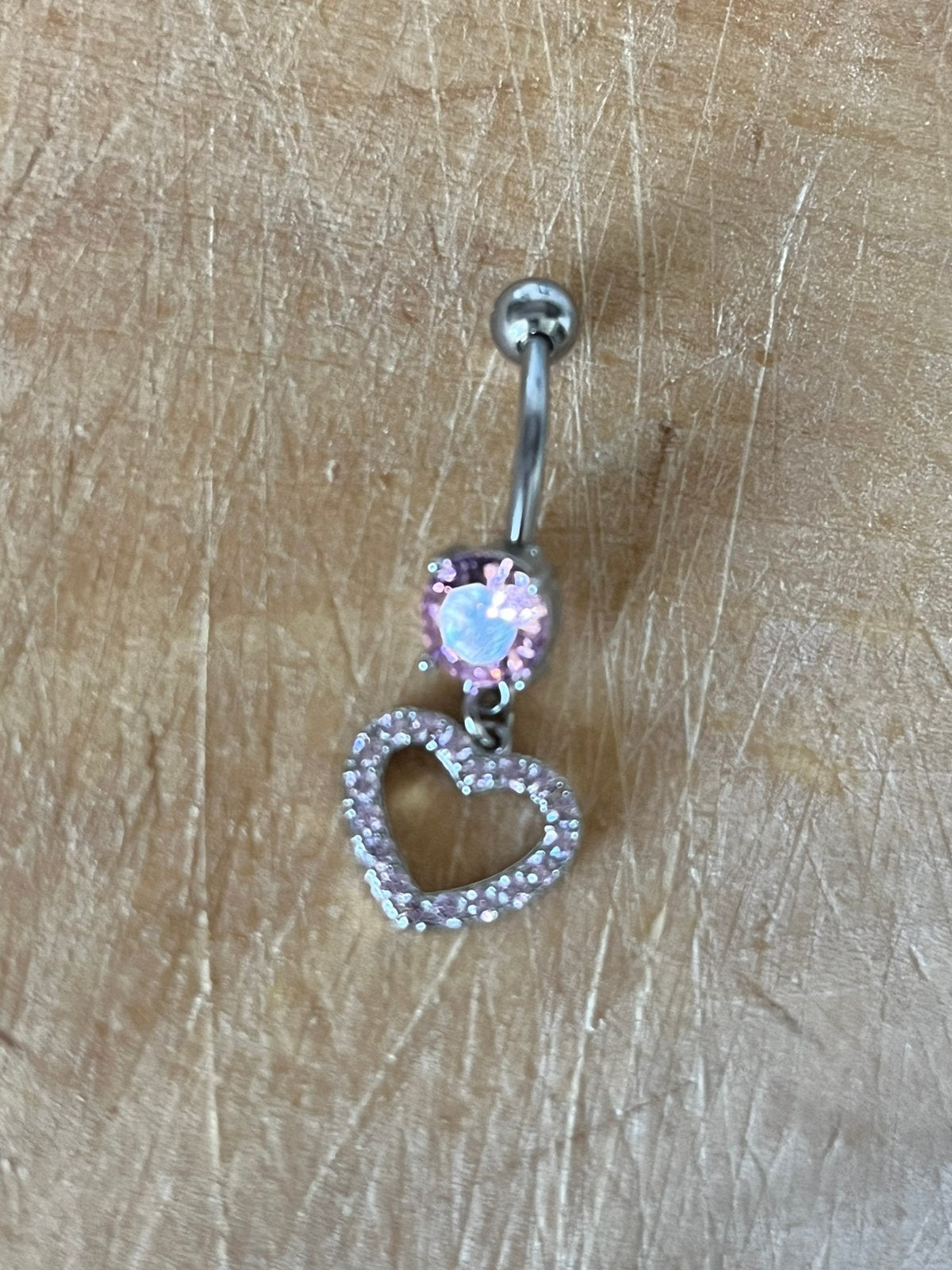 Navelpiercing* nieuw* van chirurgisch staal, Navelpiercing, Staal, Nieuw, Ophalen of Verzenden
