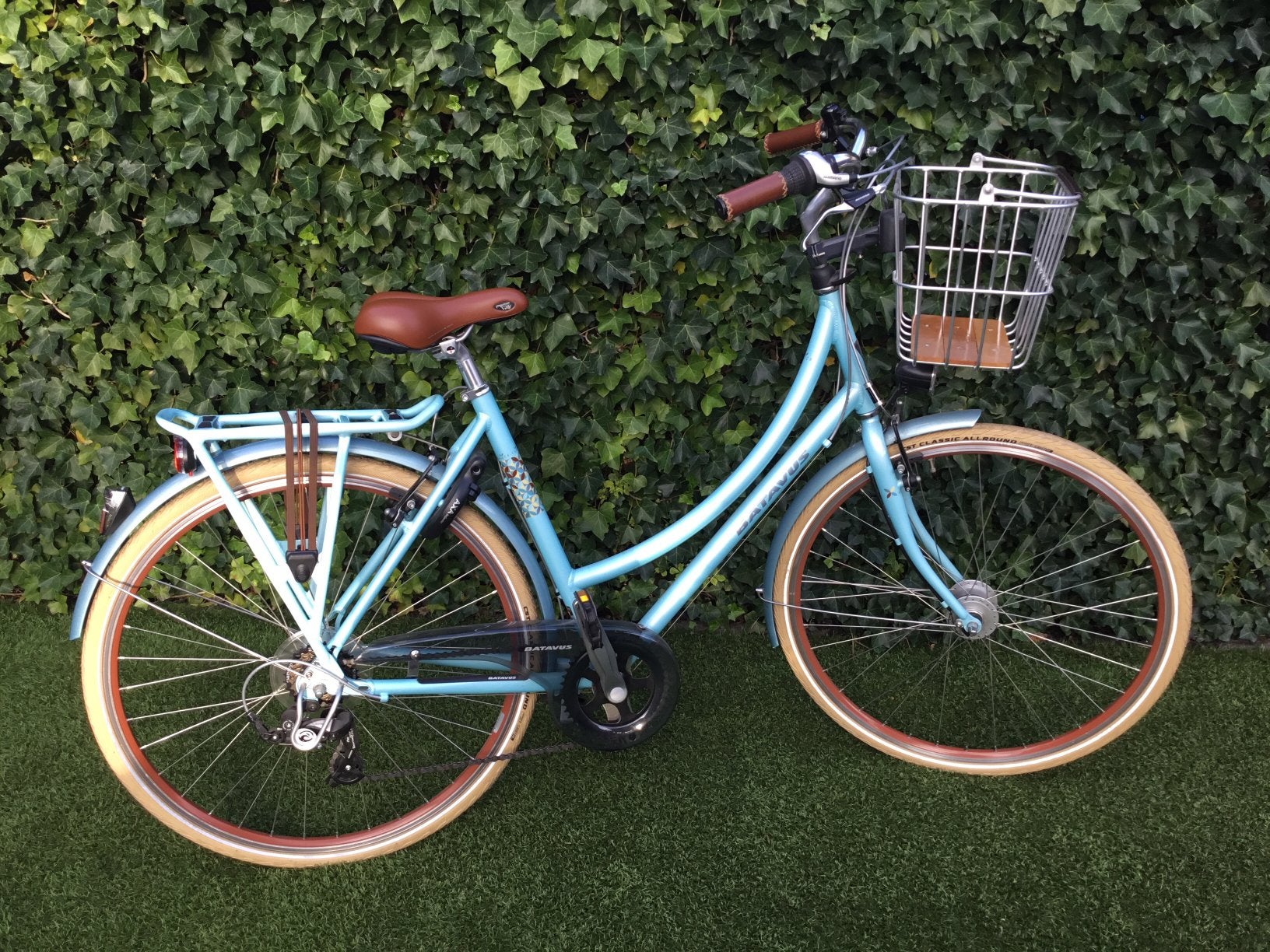 Batavus damesfiets, Ophalen, Velgrem, 47 tot 50 cm, Versnellingen