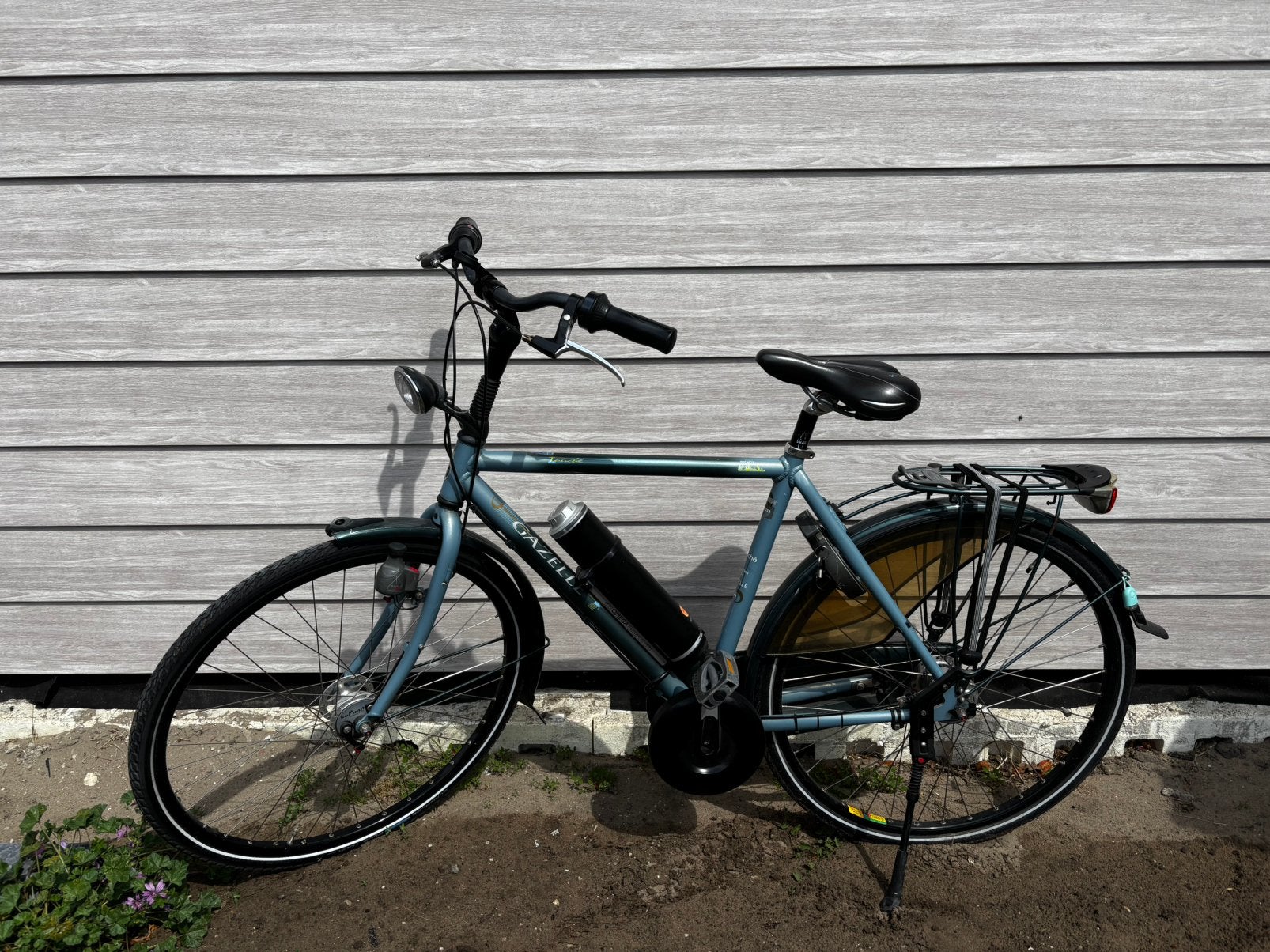 Herenfiets met elektrische ondersteuning!, Fietsen en Brommers, Elektrische fietsen, Ophalen, Zo goed als nieuw, Gazelle