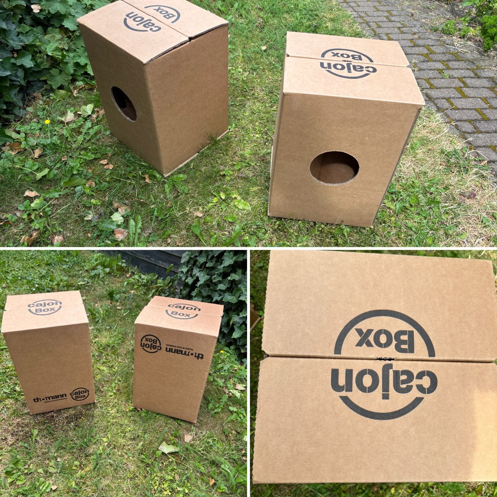 Cajon, Ophalen, Zo goed als nieuw, Trommel