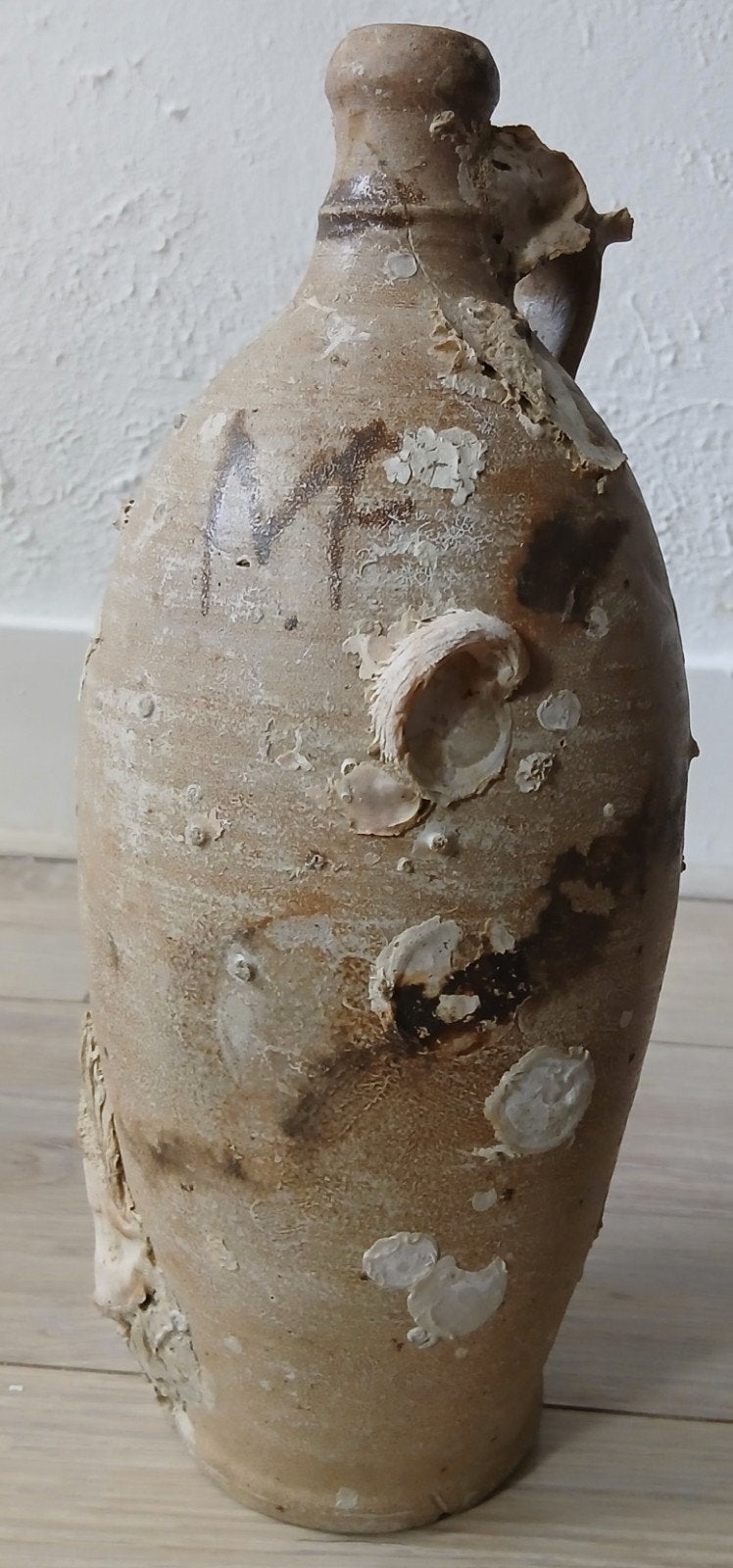 Scheepswrak kruik 17de eeuws uit Zuid Frankrijk ., Ophalen of Verzenden