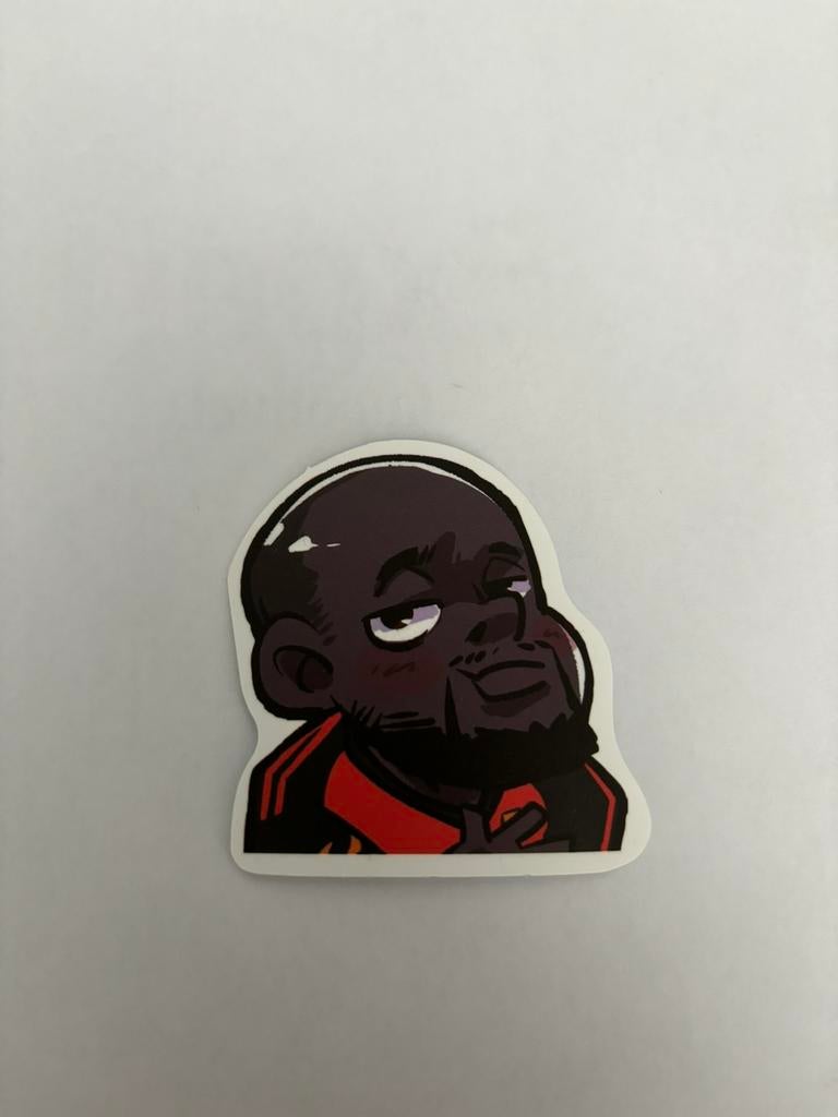 Lukaku sticker - Belgie, Ophalen of Verzenden, Nieuw, Buitenlandse clubs, Poster, Plaatje of Sticker