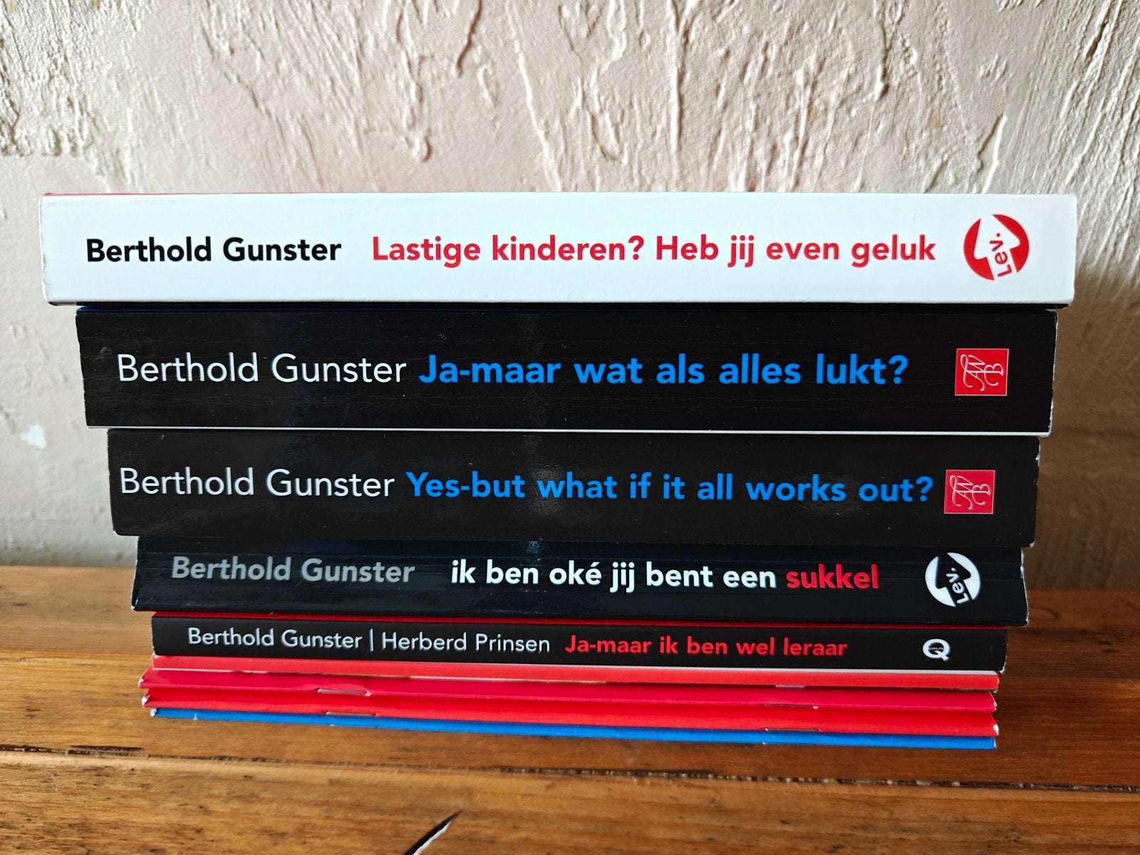 9 Boeken van Berthold Gunster., Ophalen of Verzenden, Zo goed als nieuw