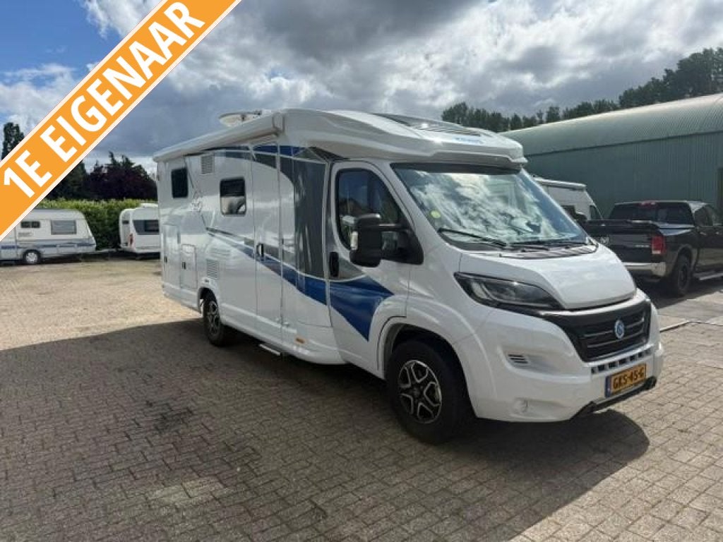 Knaus L!ve Ti 650 MEG, Caravans en Kamperen, Campers, Automaat, Ringverwarming, Luifel, 6 tot 7 meter