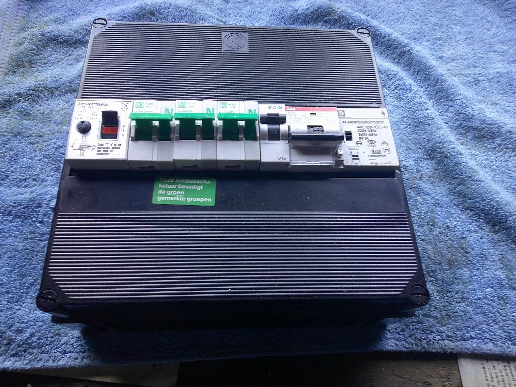 Groepenkast 220 volt., Ophalen of Verzenden, Zo goed als nieuw, Overige typen