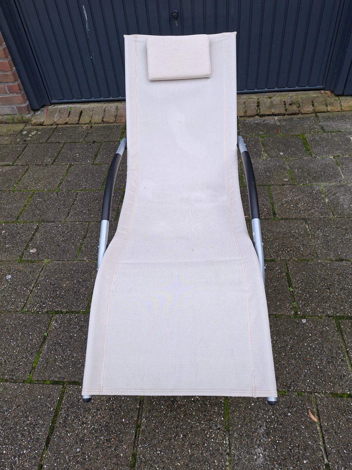 Ligstoel - Comfortabele en verstelbare relaxstoel, Tuin en Terras, Ophalen of Verzenden, Gebruikt, Aluminium, Verstelbaar