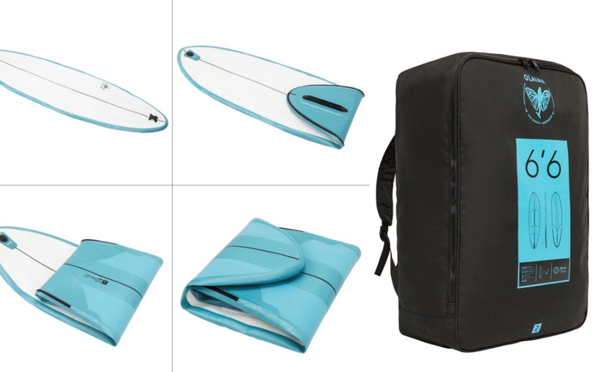 Golf surfboard (Opblaasbaar) Olaian 6,6, Watersport en Boten, Golfsurfen, Ophalen of Verzenden, Zo goed als nieuw, Overige typen