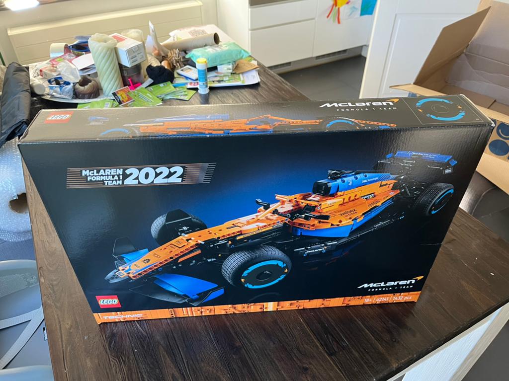 LEGO Technic McLaren Formula 1 2022 (42141) *NIEUW*, Ophalen of Verzenden, Zo goed als nieuw