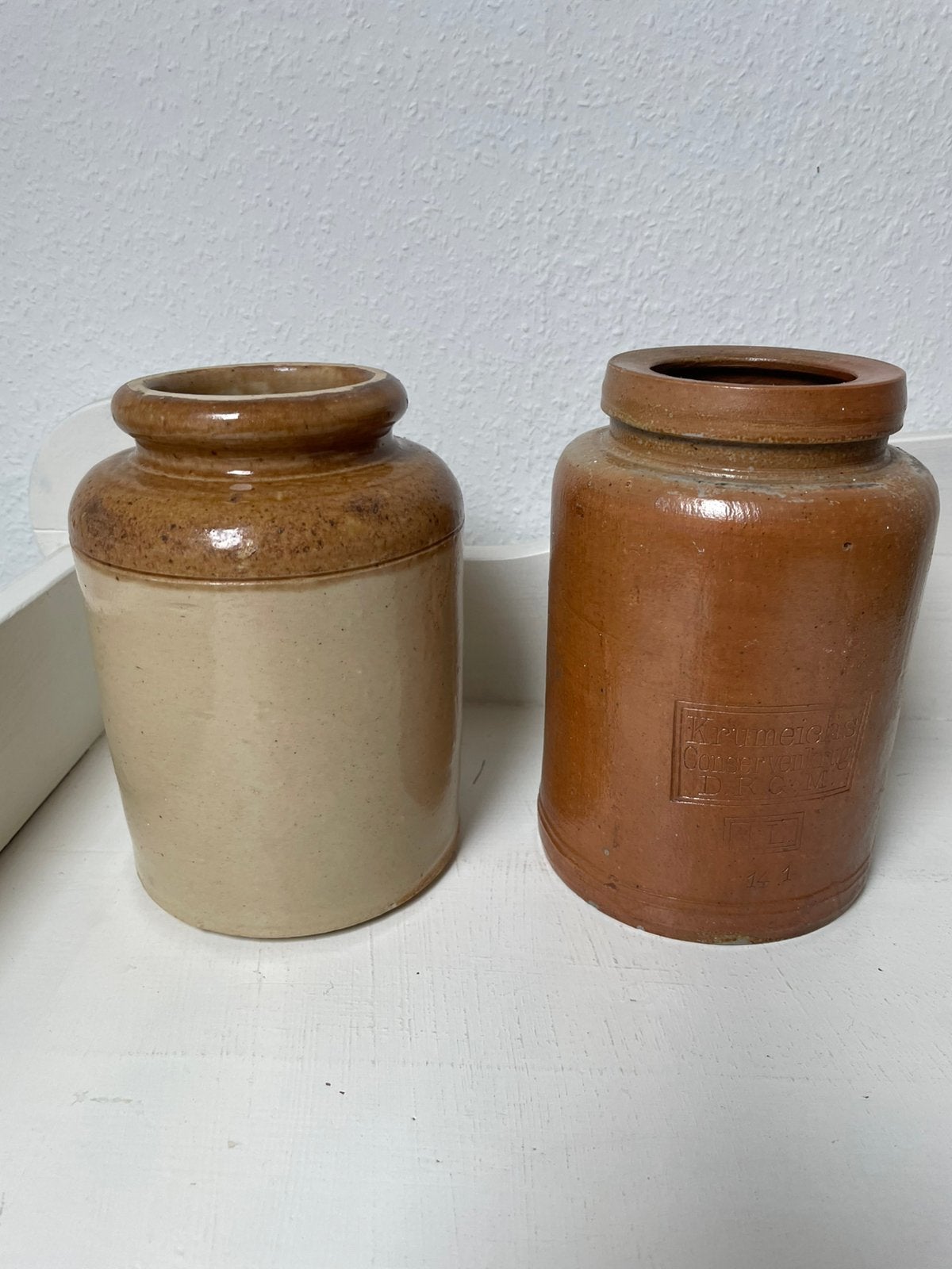 Grespotten krumeichs conservenkrug, Huis en Inrichting, Ophalen of Verzenden, Gebruikt