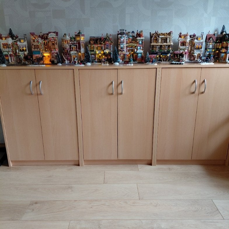 Lemax facade huisjes, Ophalen, Zo goed als nieuw
