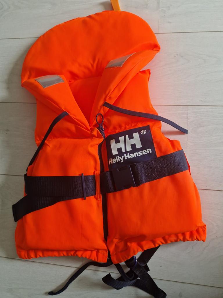Helly Hansen reddingsvest, kinder 20 - 30 kilo, als nieuw, Kind, Helly Hansen, Ophalen of Verzenden, Zo goed als nieuw