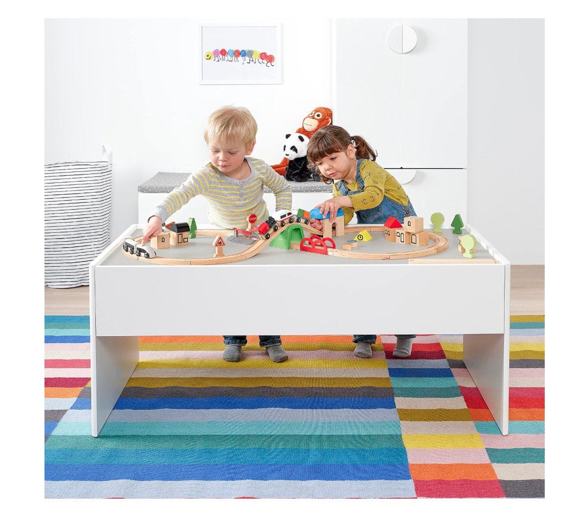 IKEA Dundra Speeltafel Legotafel met opbergruimte, Ophalen, Zo goed als nieuw