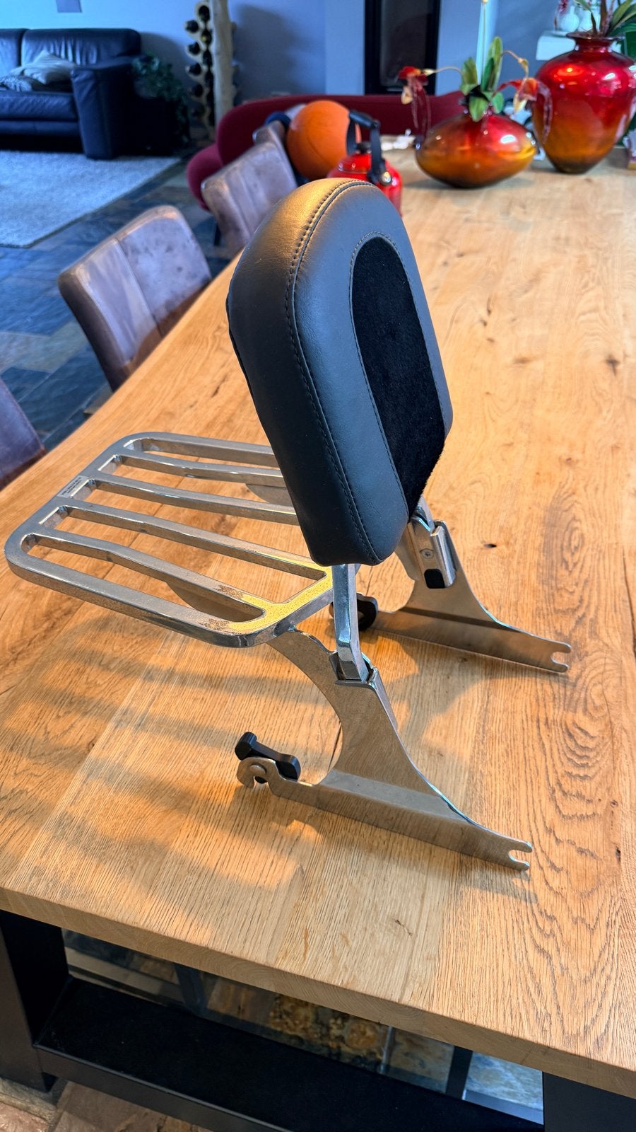 Harley Davidson Sissybar (rugleuning), Motoren, Ophalen of Verzenden, Gebruikt