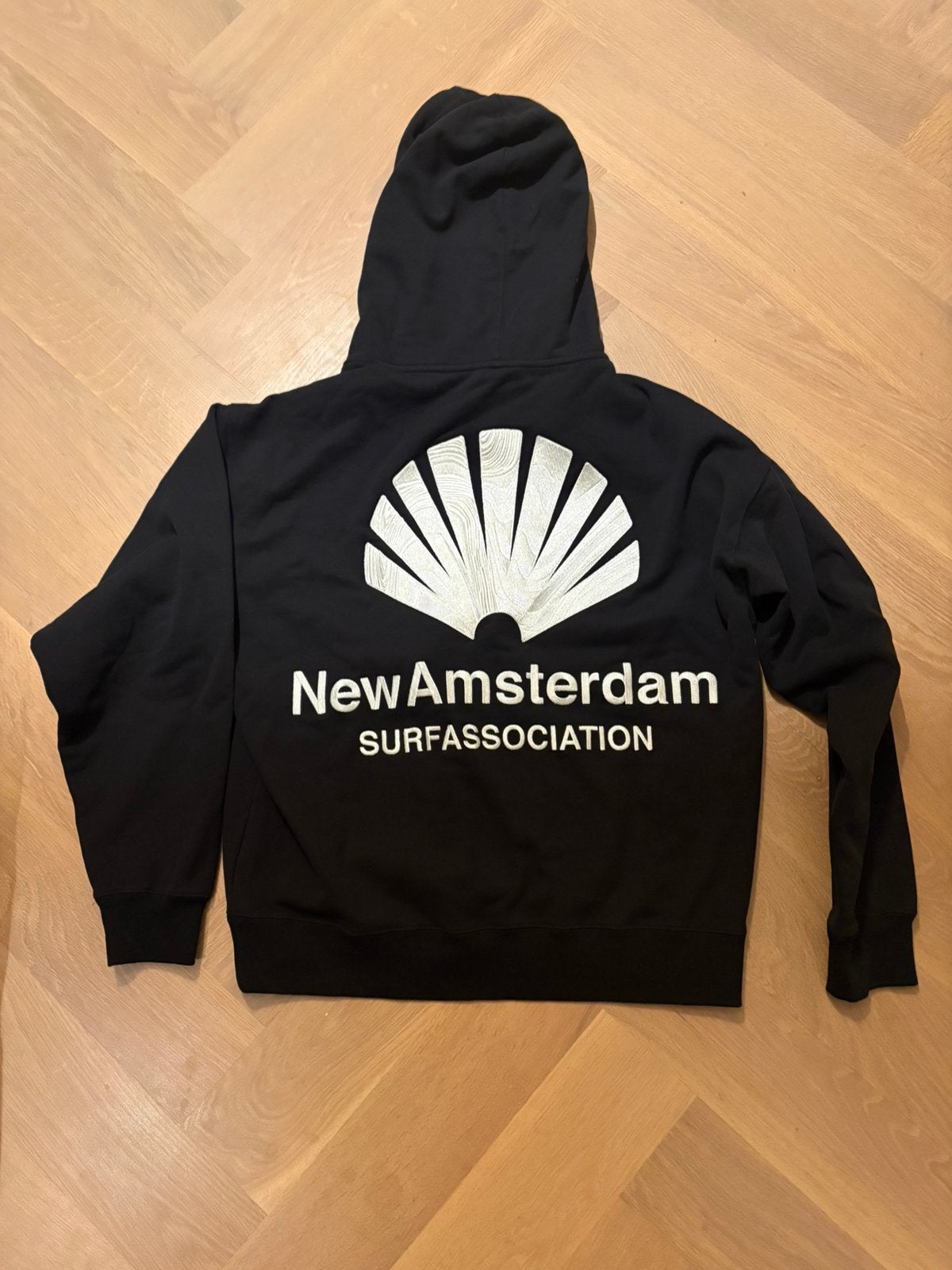 New amsterdam hoodie black with white shell, Ophalen of Verzenden, Nieuw, Zwart