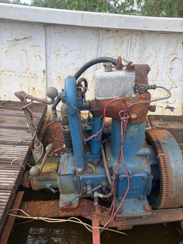 Sabb motor met onbekende werking (werkend weggezet), Watersport en Boten, Ophalen, Gebruikt, Motor en Techniek, Zeilboot of Motorboot