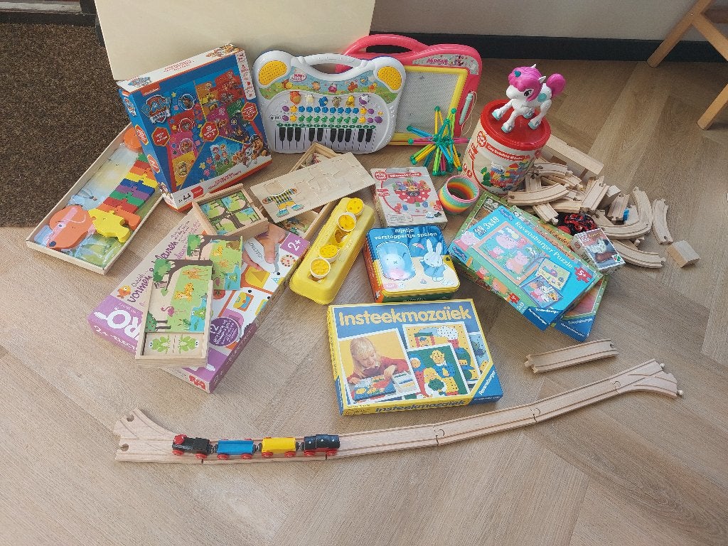 Speelgoed 14 stuks in een aankoop !, Ophalen, Gebruikt