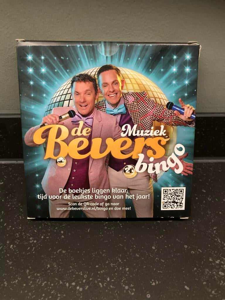 De Bevers Muziek Bingo - John Editie, Hobby en Vrije tijd, Gezelschapsspellen | Kaartspellen, Nieuw, Ophalen of Verzenden