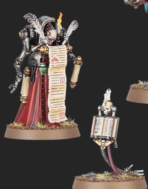 1 Inquisitorial agent & 1 tome-skull on sprue 40k, Verzenden, Zo goed als nieuw, Warhammer 40000, Figuurtje(s)