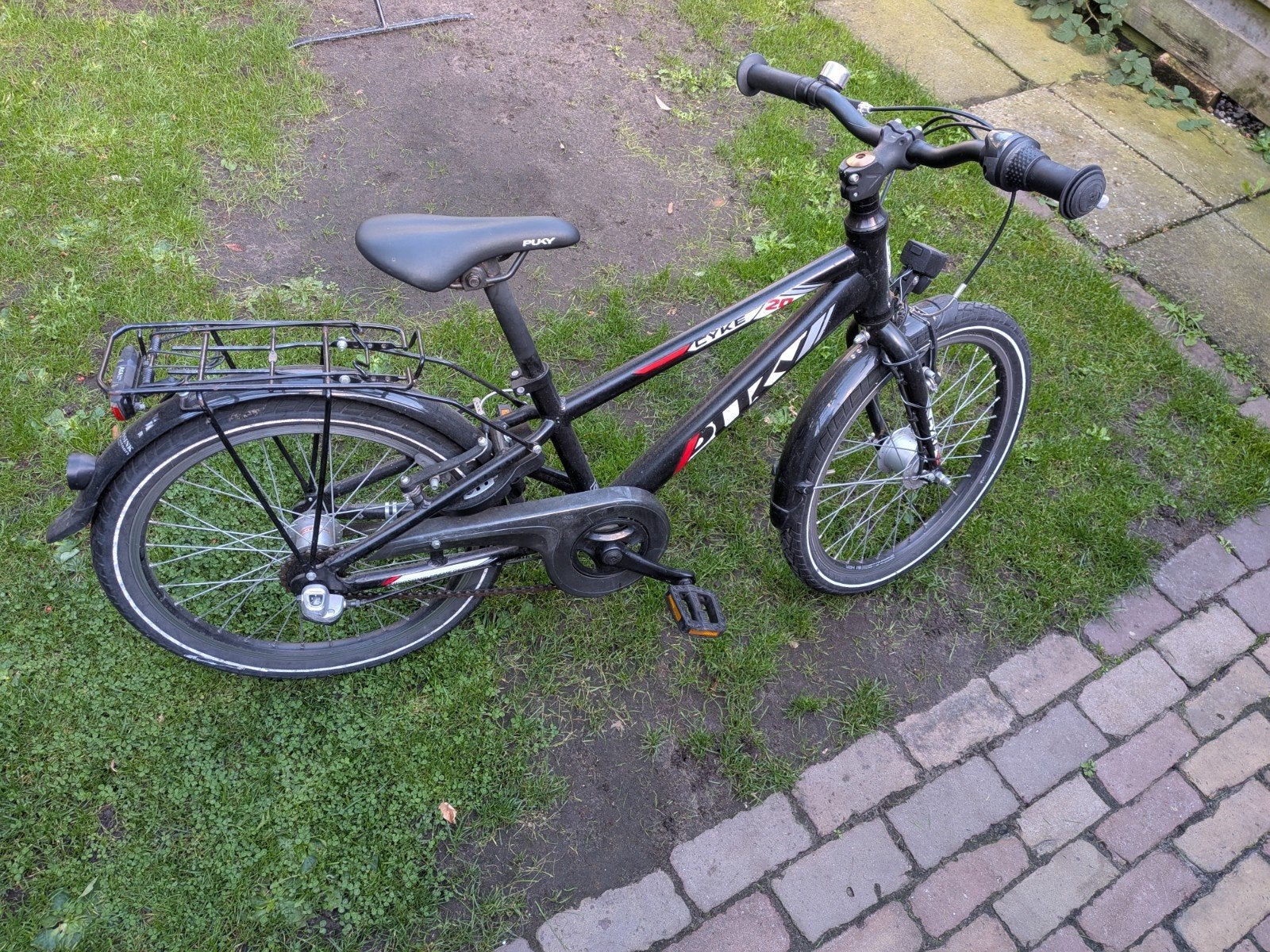 PUKY CYKE 20 inch kinderfiets zwart, Ophalen, Terugtraprem, 20 inch of meer, PUKY