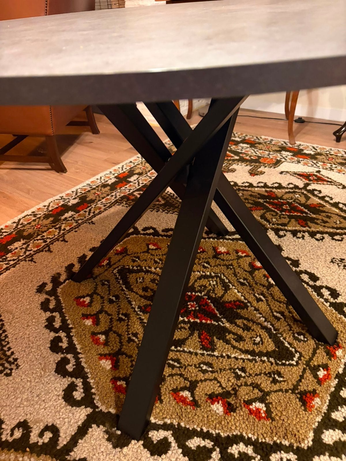 IKEA ronde eettafel Mariedamm, Huis en Inrichting, Tafels | Eettafels, Ophalen, 100 tot 150 cm, Rond, Zo goed als nieuw