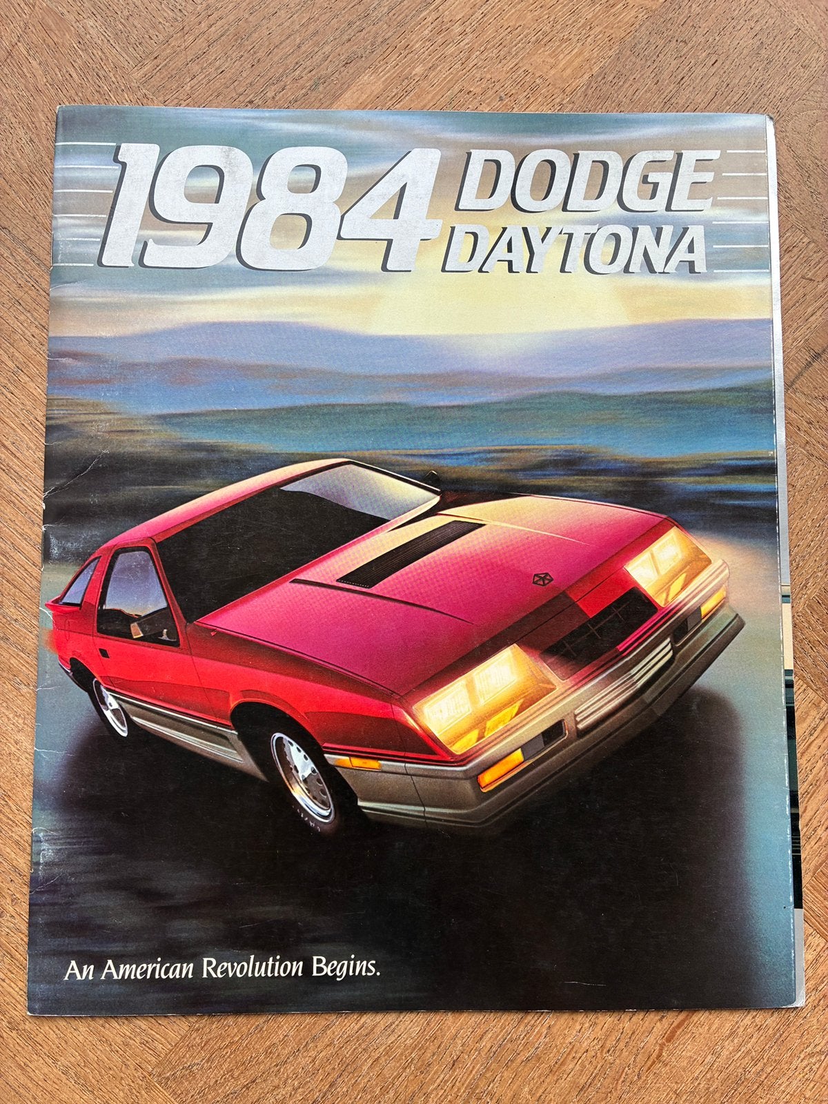 1984 Dodge Daytona brochure, Verzenden, Zo goed als nieuw, Overige merken