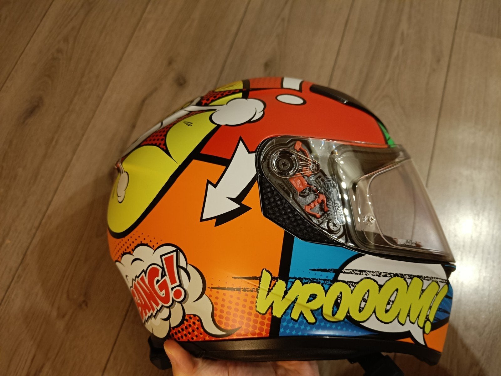 AGV cartoon helm maat XS, Ophalen, XS, Dames, Tweedehands