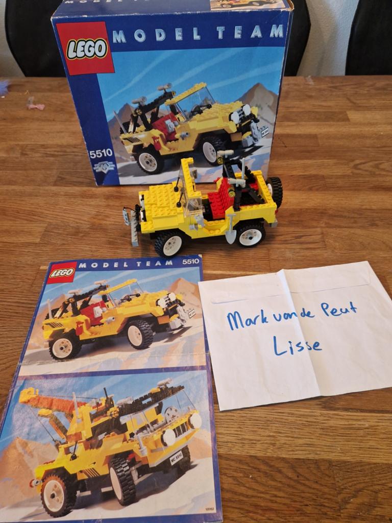 Lego Modelteam 5510 Off Road 4x4, Kinderen en Baby's, Speelgoed | Duplo en Lego, Gebruikt, Overige thema's, Lego, Ophalen of Verzenden