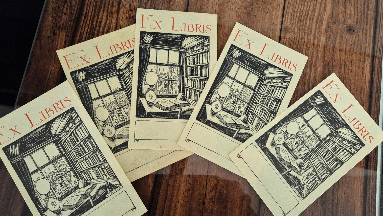 Anton Pieck Ex Libris -, Ophalen of Verzenden, Zo goed als nieuw, Anton Pieck, Folder