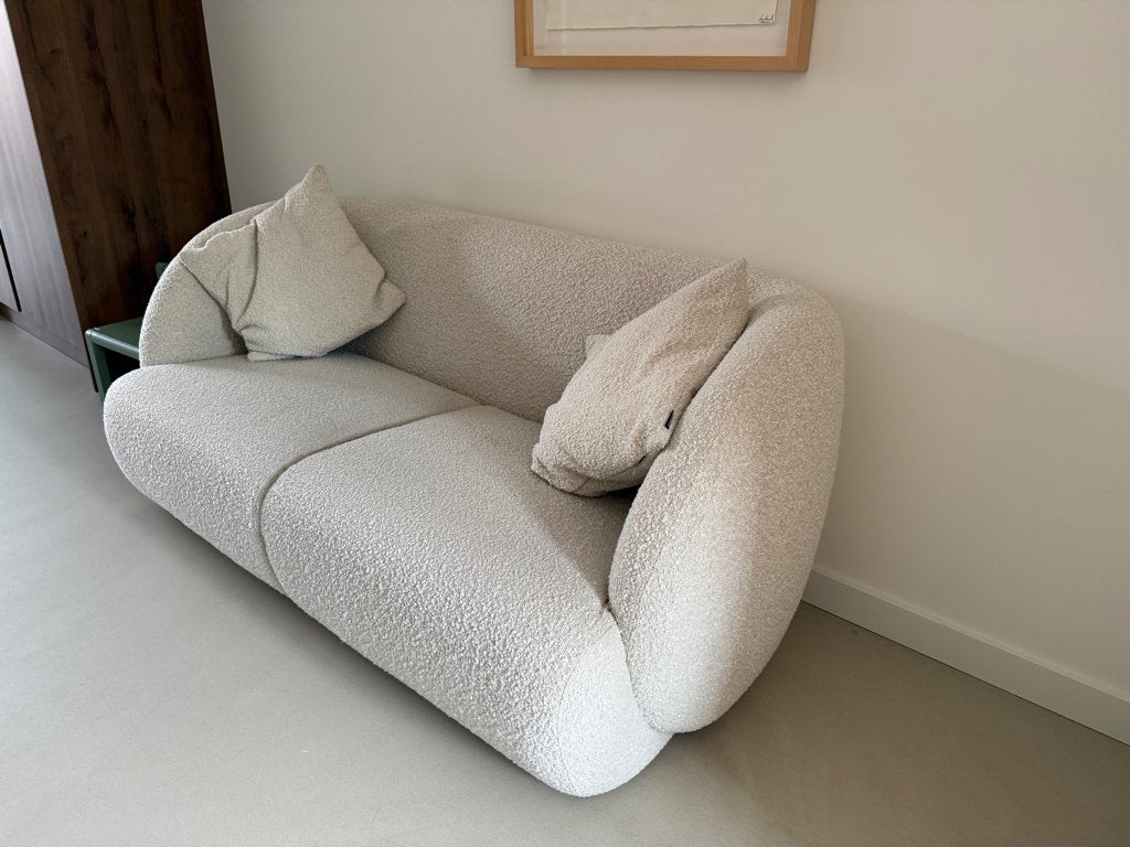 bank 2-zits, creme, sofacompany Paula, Ophalen, Scandinavisch japandi, 150 tot 200 cm, Tweepersoons
