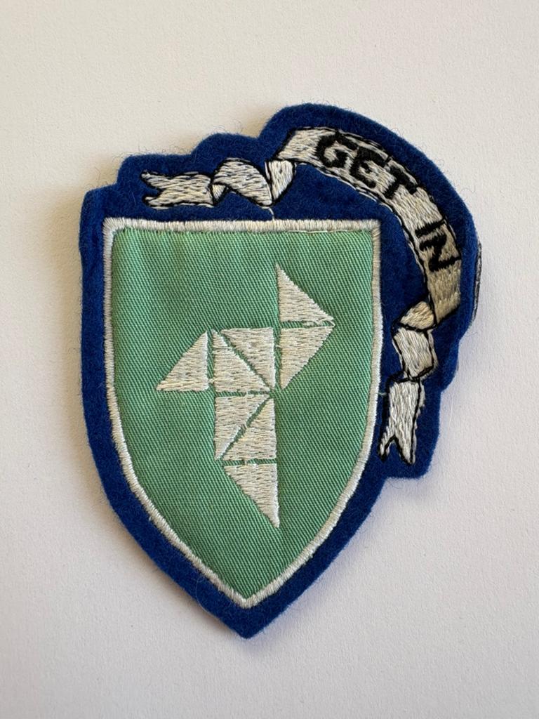 Belgian Air Force 9th squadorn patch, Ophalen of Verzenden, Luchtmacht, Amerika, Embleem of Badge