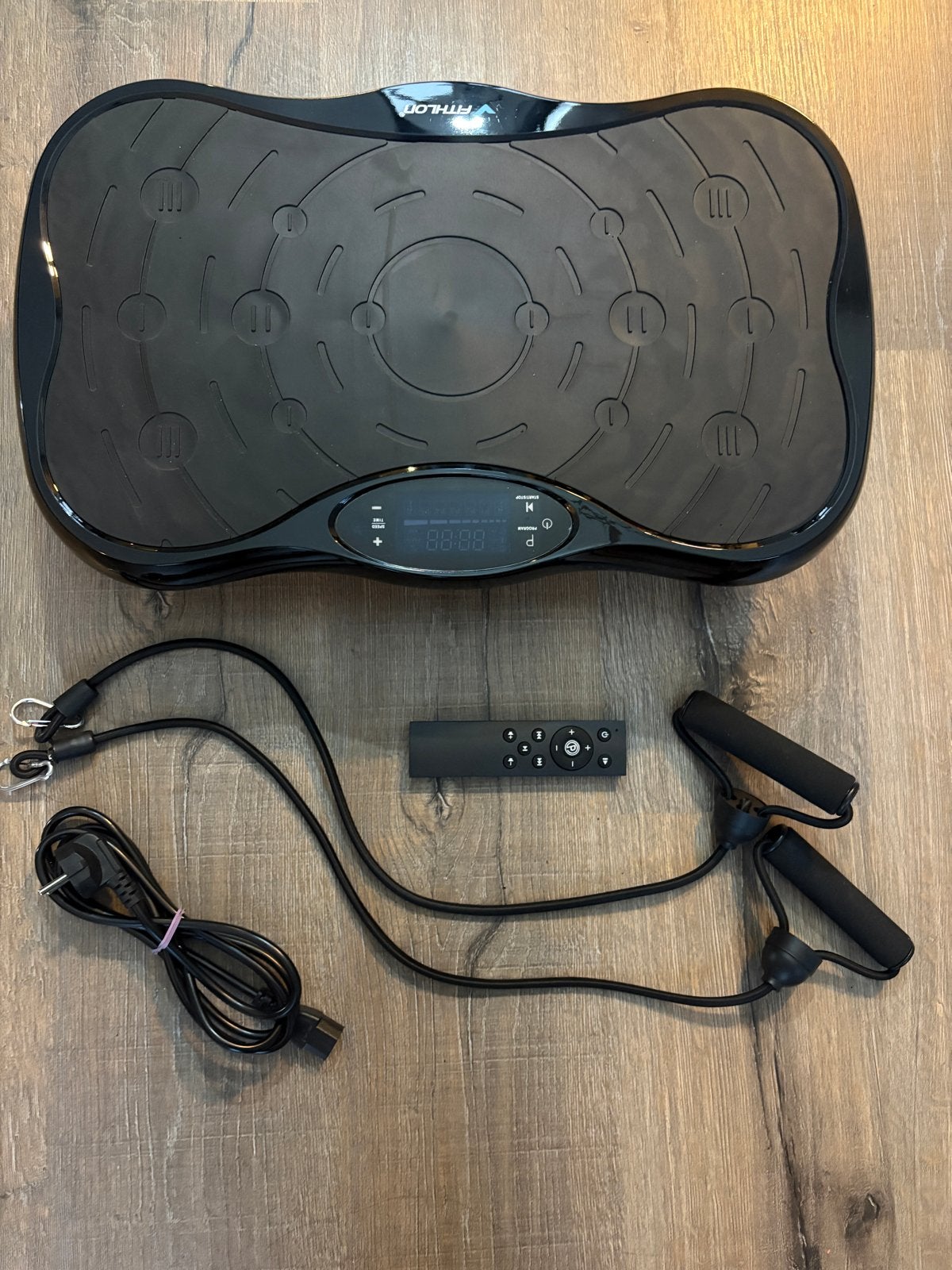 Fithlon Trilplaat - Krachtige Motor - Bluetooth, Ophalen, Kunststof, Trilplaat, Benen