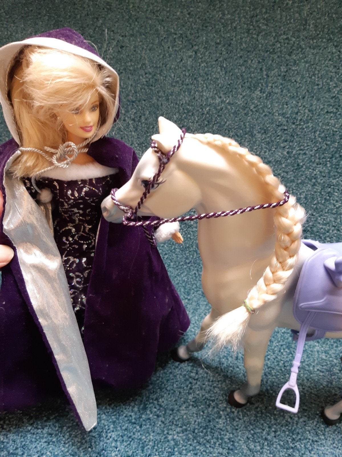 Barbie met paard Royal Romance, Ophalen of Verzenden, Zo goed als nieuw, Pop
