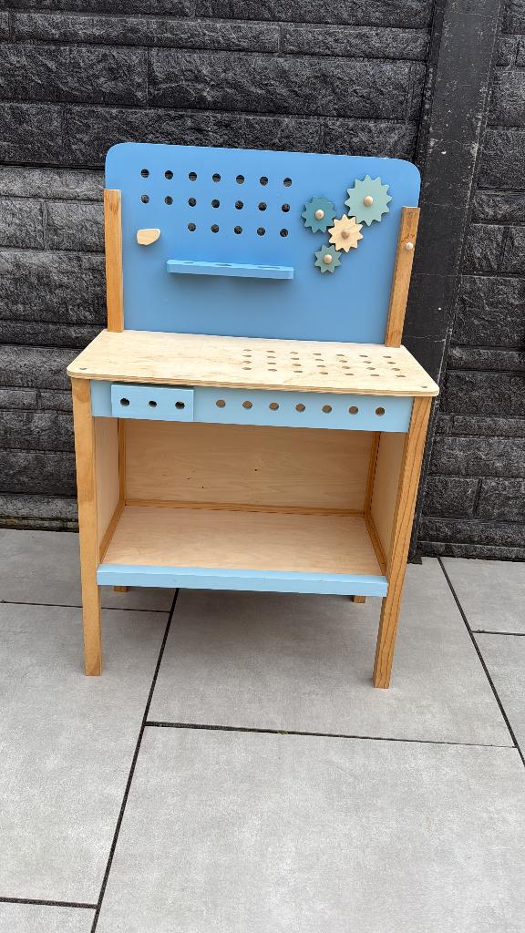 Little dutch werkbank Houten speelgoed, Kinderen en Baby's, Speelgoed | Houten speelgoed, Ophalen, Zo goed als nieuw, Meubelstuk of Keukentje