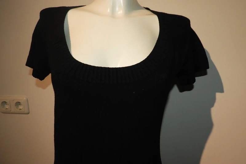 Dolce & Gabbana eerstelijns trui vintage stretch breisel IT, Dolce & Gabbana, Verzenden, Zwart, Maat 42/44 (L)