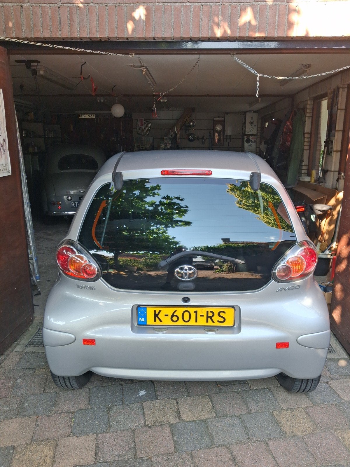 Toyota Aygo 1.0 12V Vvt-i 5DRS 2009 Grijs, Auto's, Toyota, Particulier, Aygo, Benzine, A, Hatchback, Handgeschakeld, Geïmporteerd