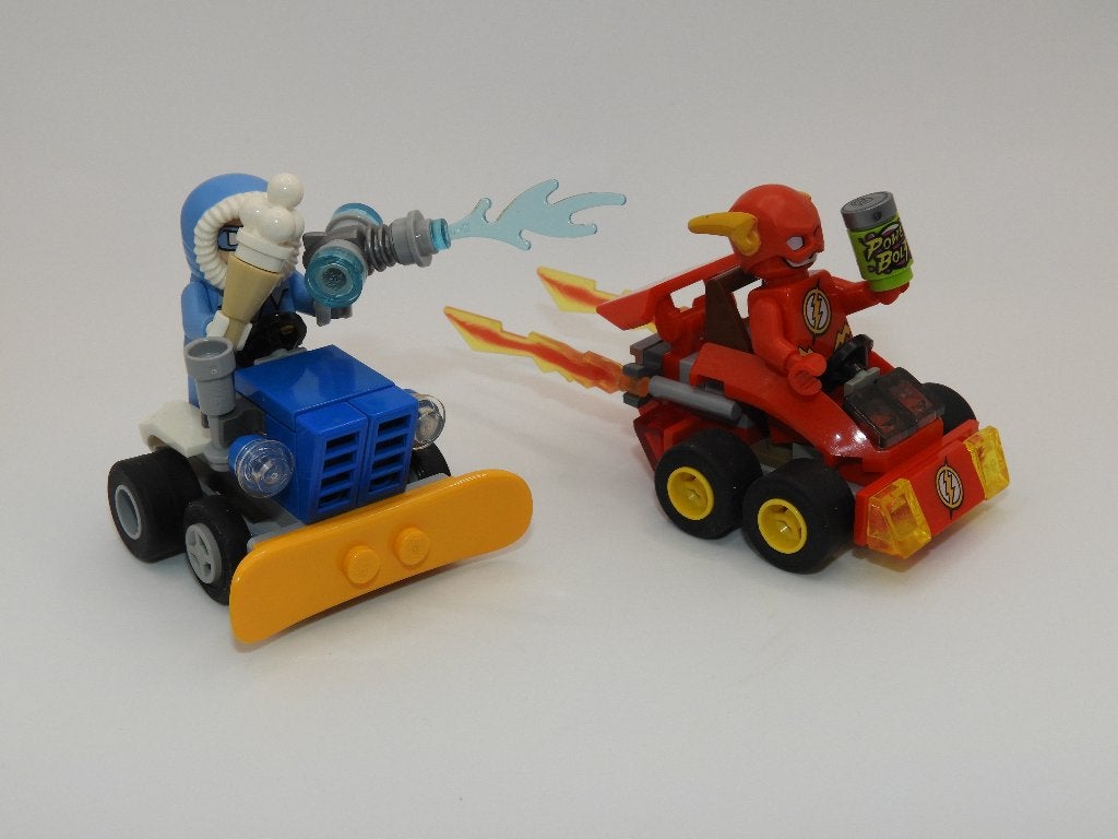 Lego 76063 The Flash vs. Captain Cold, Gebruikt, Overige thema's, Lego, Ophalen of Verzenden