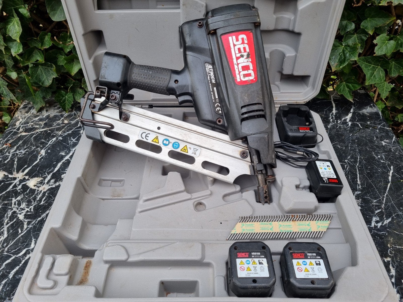 Senco 90mm Accu Spijkertacker, Doe-het-zelf en Verbouw, Ophalen of Verzenden