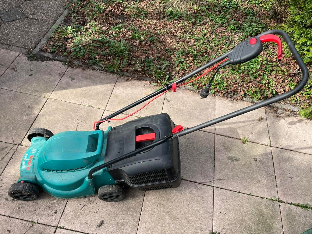 Bosch grasmaaier, Ophalen
