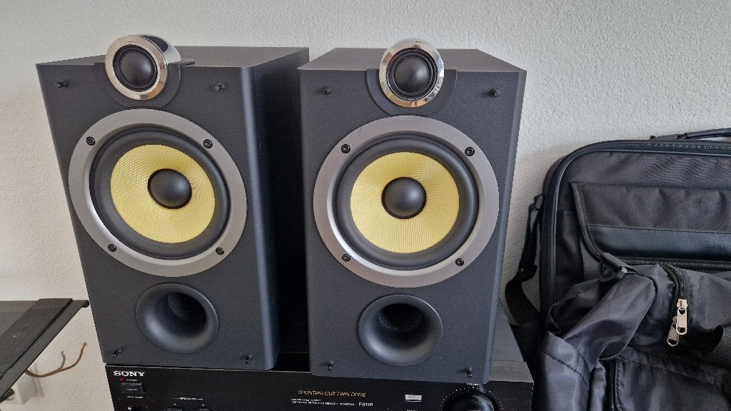 monitor speakers, Audio, Tv en Foto, Ophalen, Stereo speakers, Philips, Gebruikt