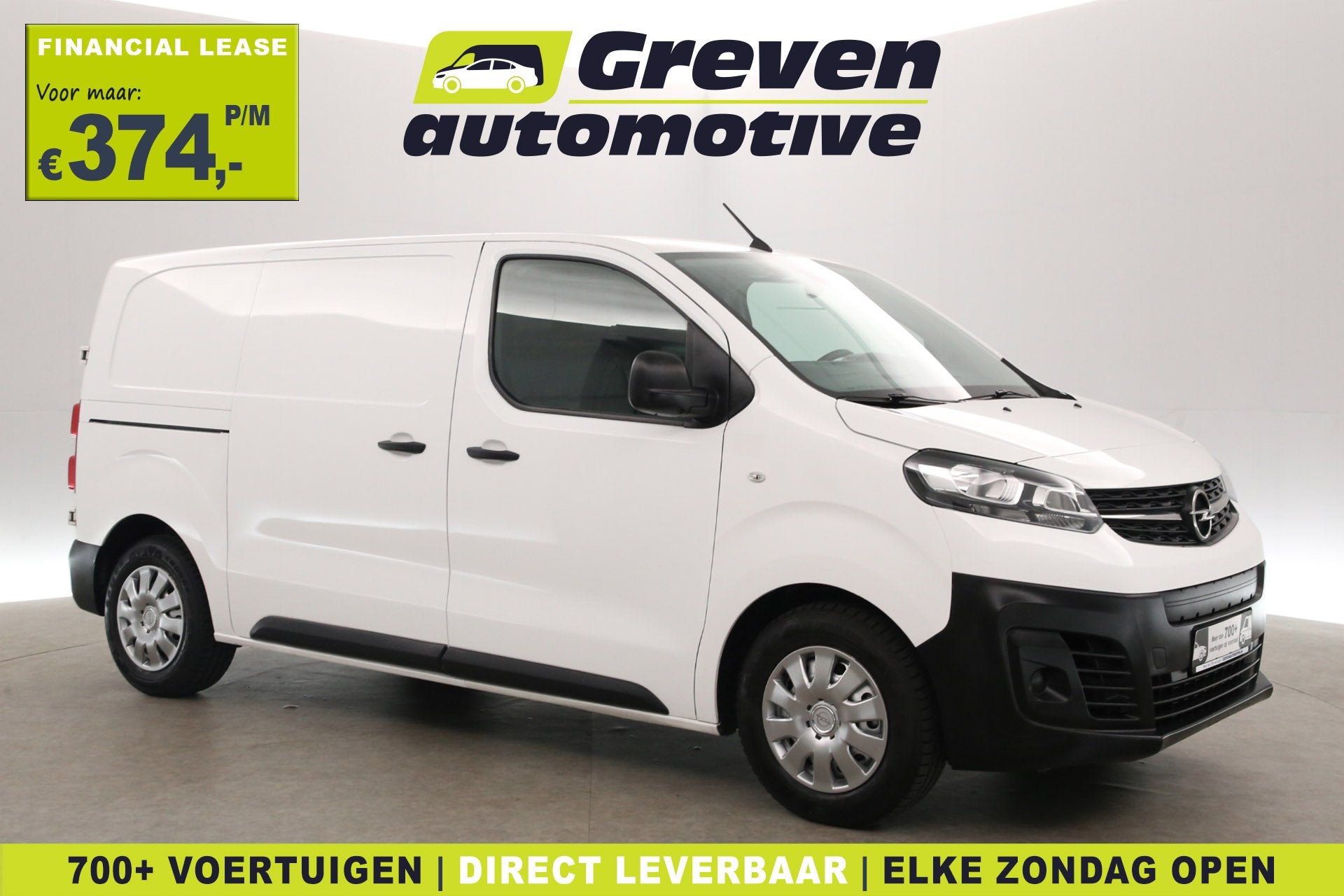 Opel Vivaro-e L2H1 75 kWh | Verwacht | Snelladen | Airco | C, Auto's, Bestelauto's, 136 pk, Gebruikt, Wit, Opel